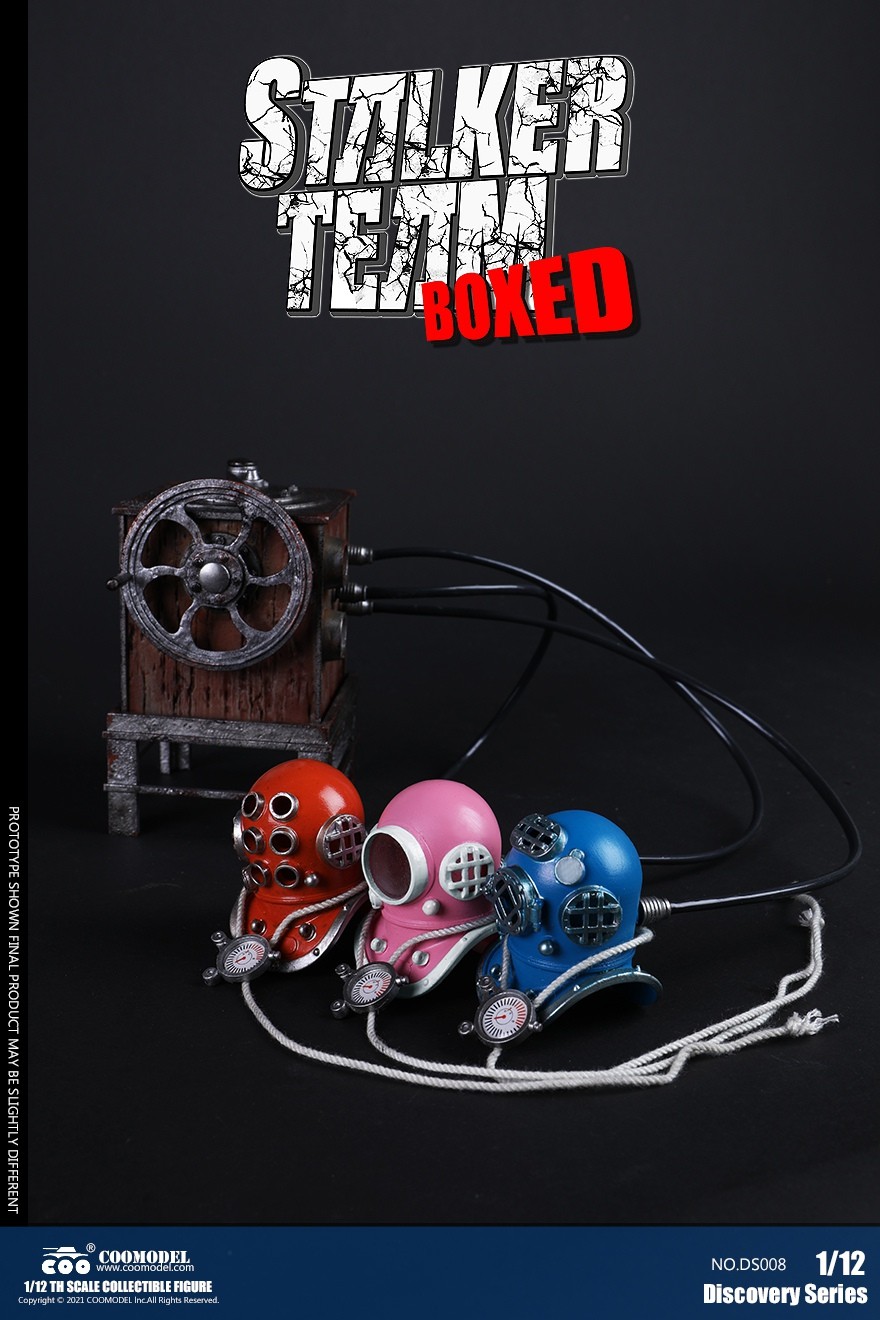 COOMODEL DS008 1/12 DISCOVERY SERIES - STALKER TEAM SET (COLORED VERSION)