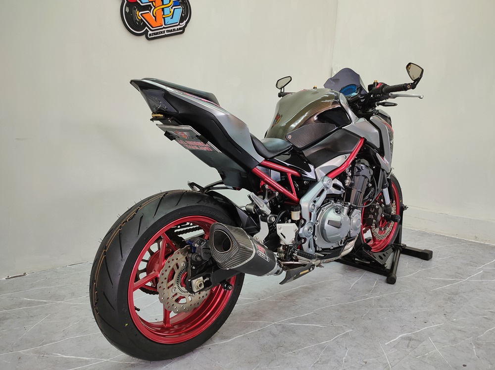 "ทรงดี,ท่อแท้,ยางใหม่...พร้อมใช้จ้า" KAWASAKI Z900 จดกลางปี 2019 🤗 แค่ท่อก็3หมื่นละน้าาา