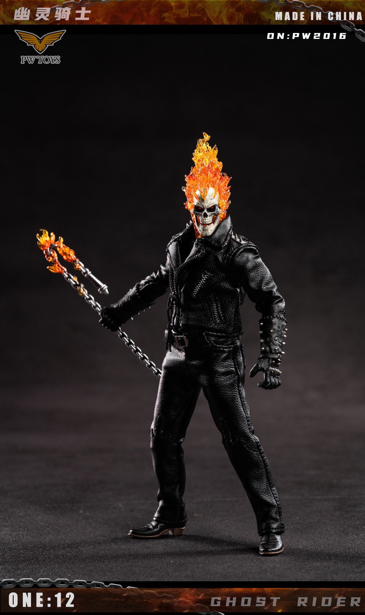 PWTOYS PW2020 1/12 Ghost Rider Nicholas