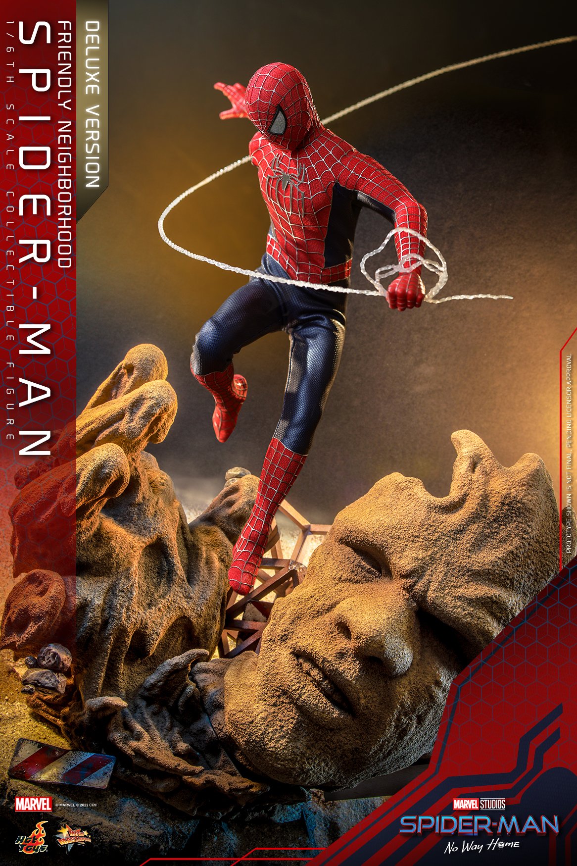 Hot Toys MMS662 1/6 Spider-Man: No Way Home - Friendly Neighborhood Spider-Man (Deluxe Version)