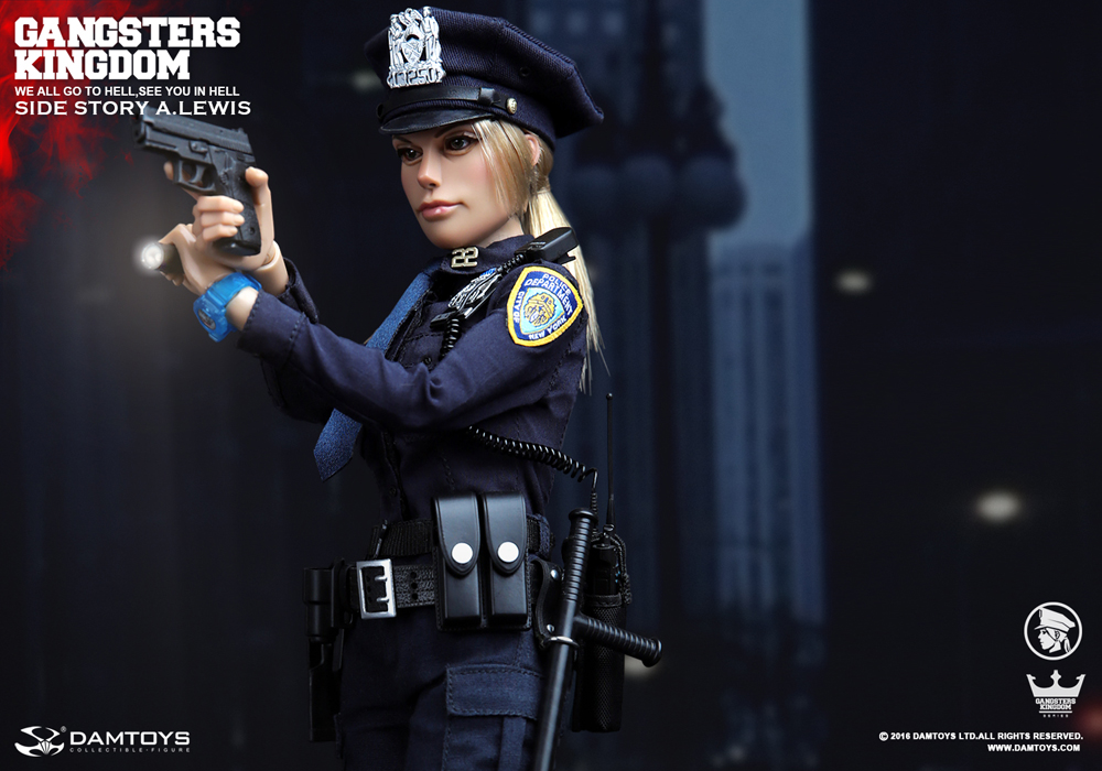 DAMTOYS GKS003 GANGSTERS KINGDOM SIDE STORY - OFFICER A.LEWIS