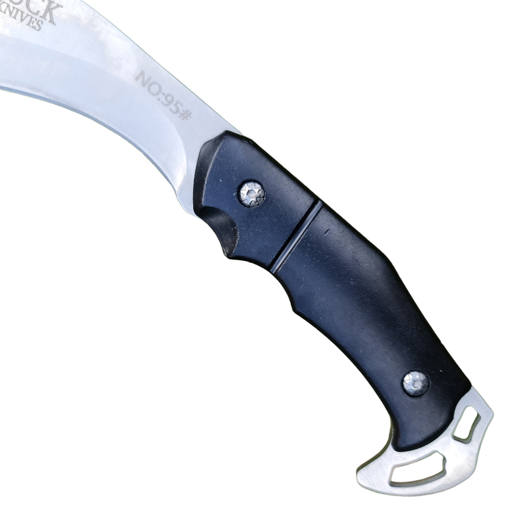 มีดเดินป่า มีดใบตาย BUCK Knives No.95 ขนาด 10.6 นิ้ว (27 ซม.) พร้อมซองมีดร้อยเข็มขัดสำหรับเก็บมีด