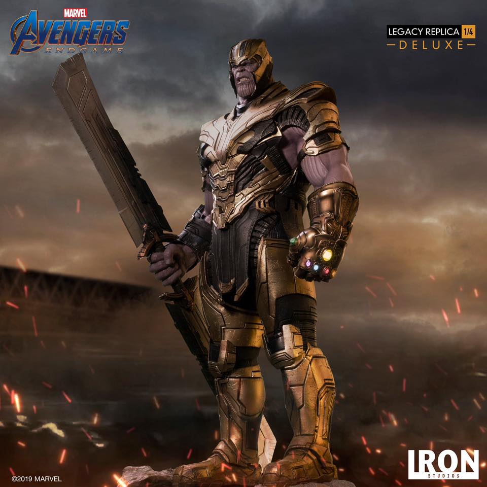 Iron Studios BDS Art Scale 1/4 Avengers Endgame Legacy Replica -Thanos (Deluxe)
