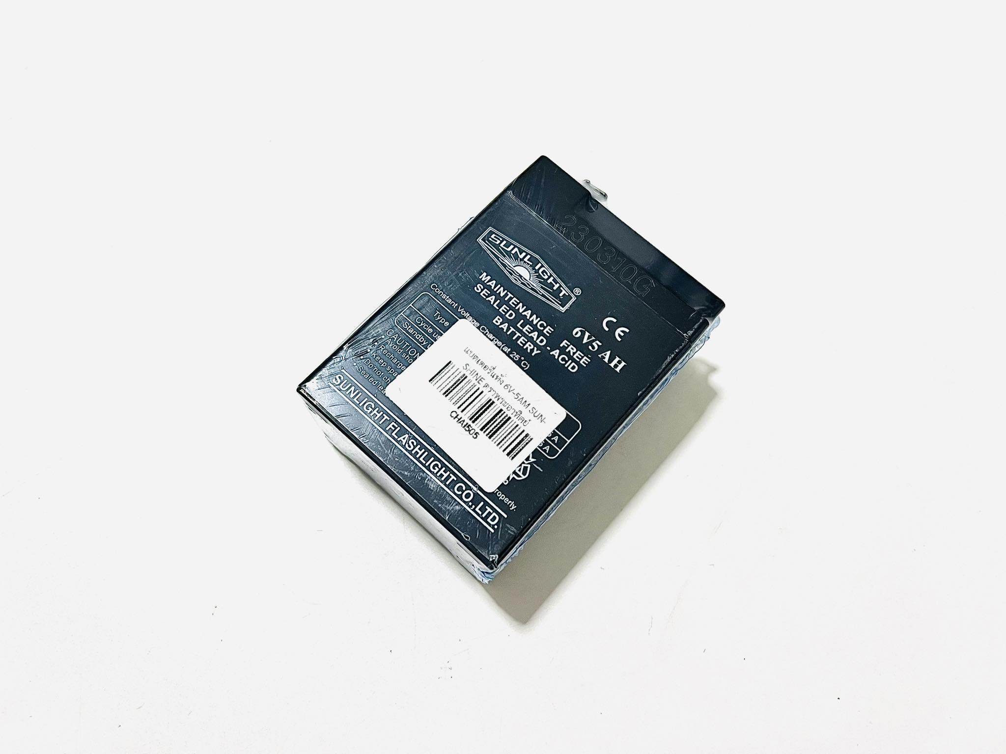 แบตเตอรี่ Y80M 6 โวลต์ 5 แอมป์ แบบแห้ง L20