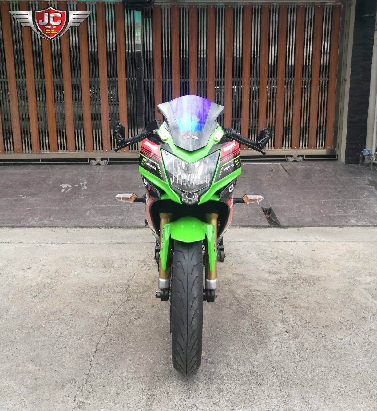 Ninja250SL รถบ้านแท้ ไม่ประมูลKRT Editionลายพิเศษ