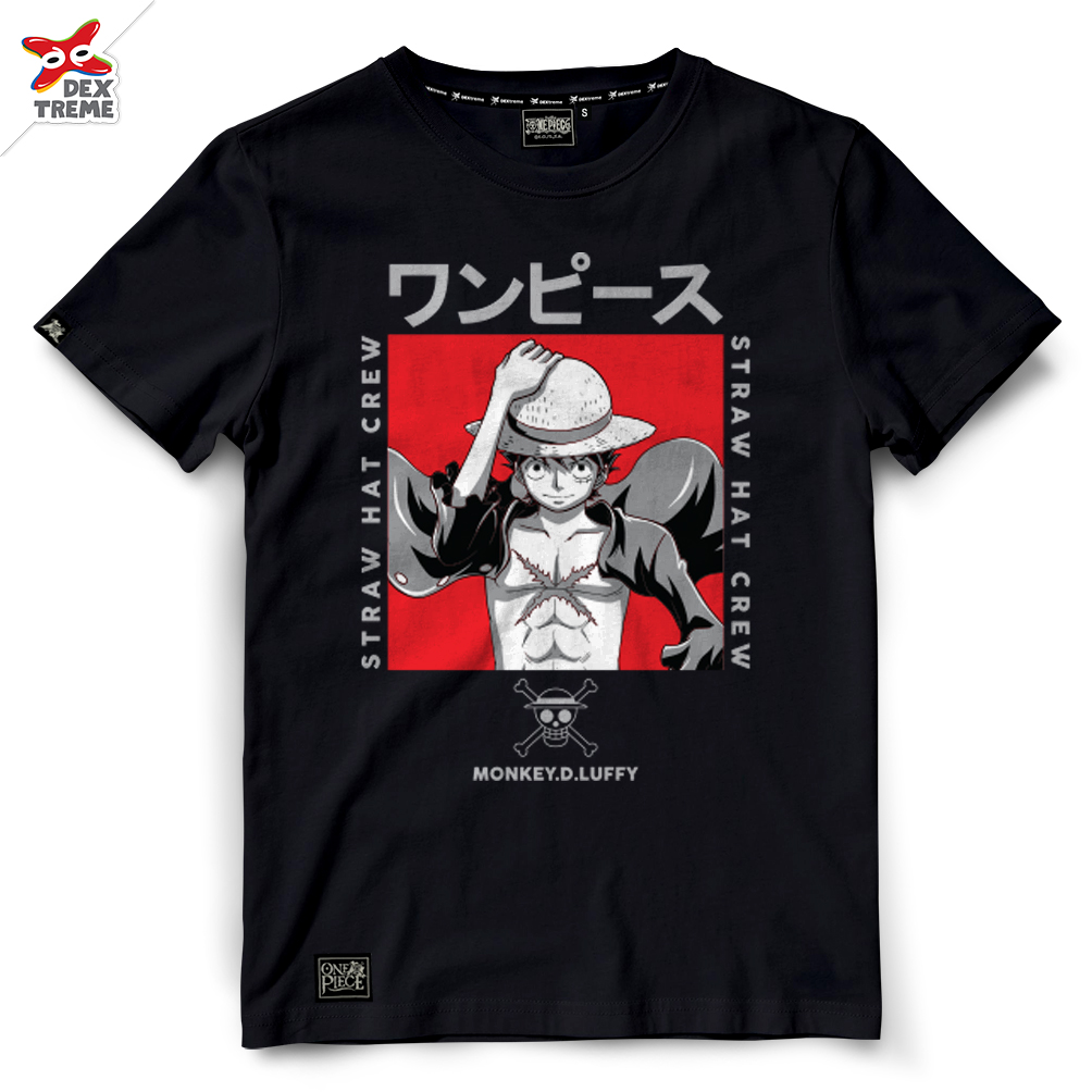 เสื้อยืดการ์ตูนวันพีซ SHC Luffy (T-Shirt One Piece SHC Luffy)