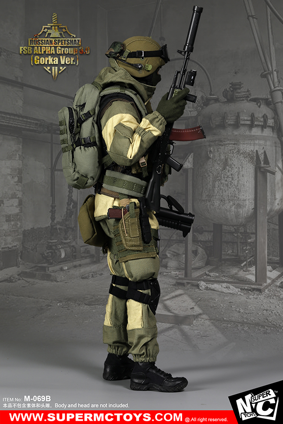 SUPERMCTOYS M-069A / M-69B Russian Spetsnaz - FSB Alfa Group 3.0