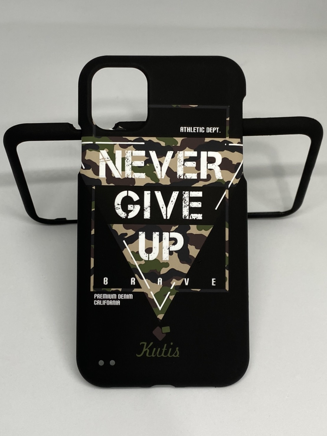 เคสคูทิส(Kutis)เคสไอโฟน11G(ลายNeverGiveUp)มาใหม่ เคสประกบหน้า-หลัง เคสเรืองแสง เคสลายวินเทจ ร้านSuperhero Klongthom