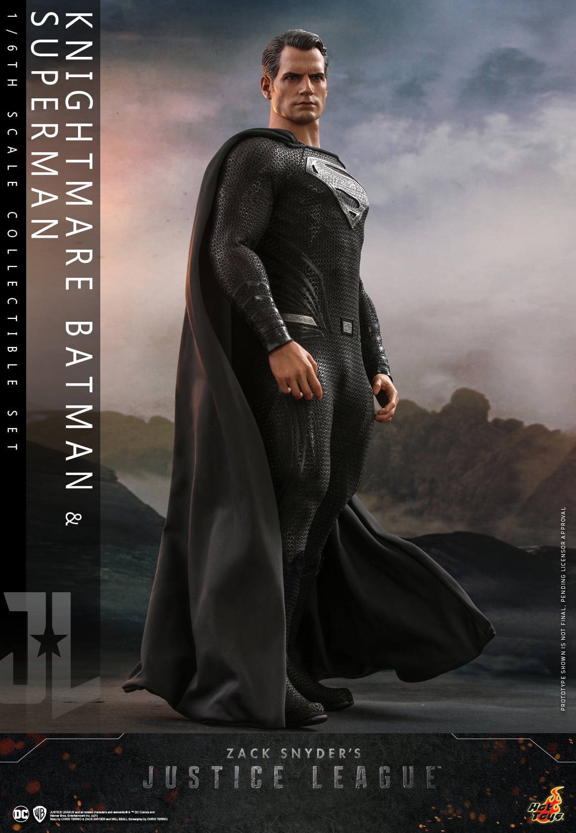 Hot Toys TMS038 1/6 Zack Snyder's Justice League - Knightmare Batman and Superman