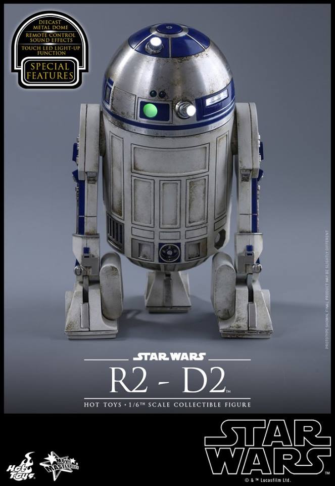 Hot Toys MMS408 STAR WARS: THE FORCE AWAKENS - R2-D2