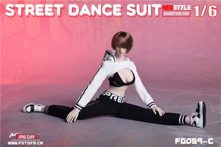 Fire Girl Toys 1/6 FG059 Street dance suit