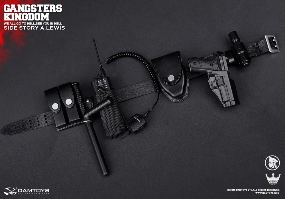 DAMTOYS GKS003 GANGSTERS KINGDOM SIDE STORY - OFFICER A.LEWIS