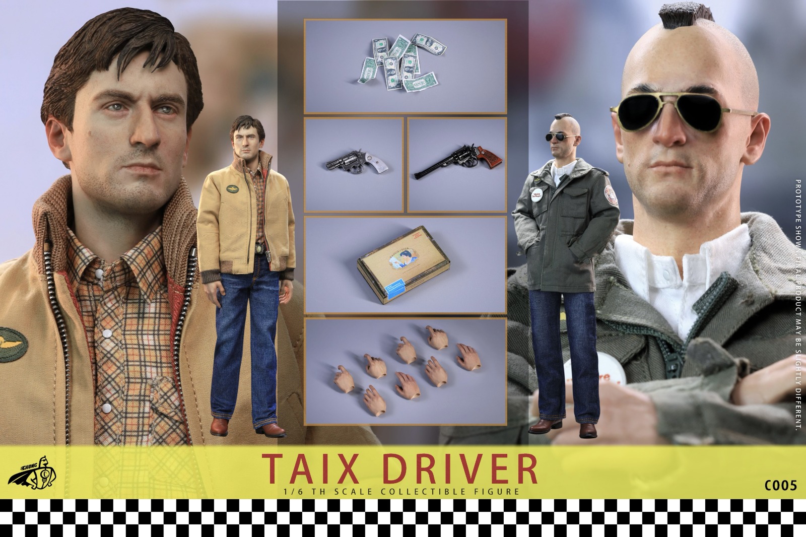 CHONG TOYS CHONG C005 1/6 TAIX DRIVER