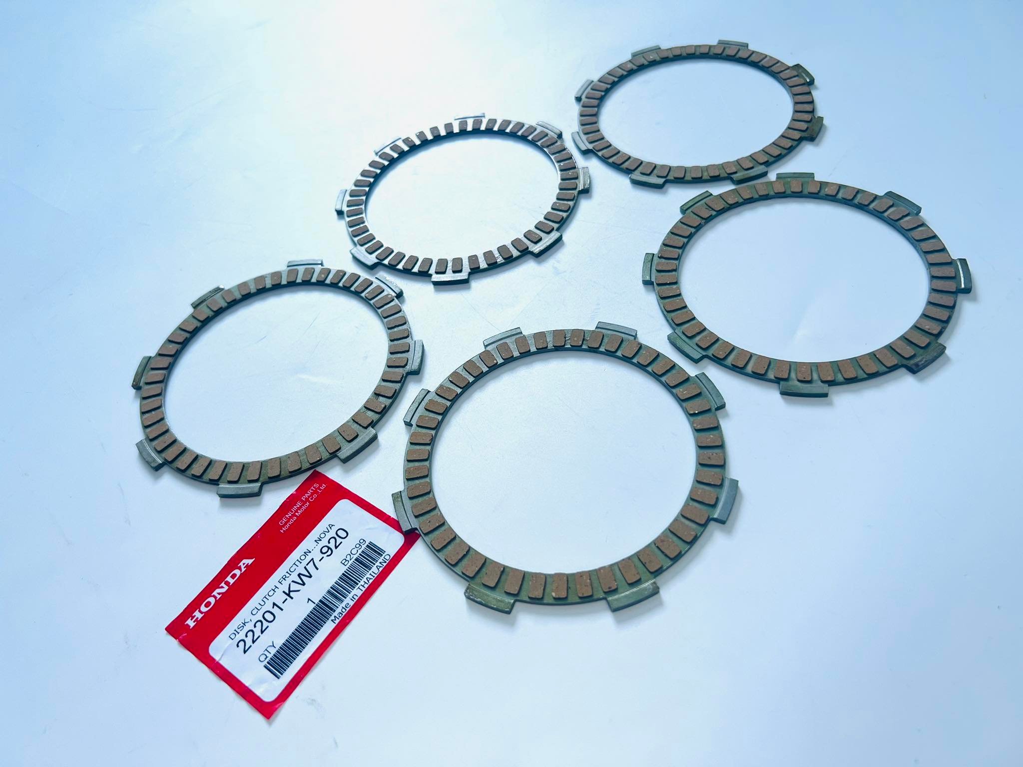 ชุดแผ่นครัชโนวา แท้ศูนย์ 5 แผ่น L9