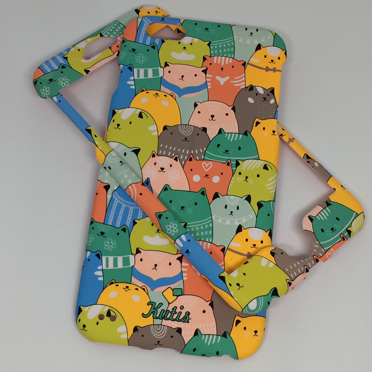 เคสคูทิส (Kutis) ไอโฟน6พลัส,6Sพลัส(ลายแมวอ้วน)