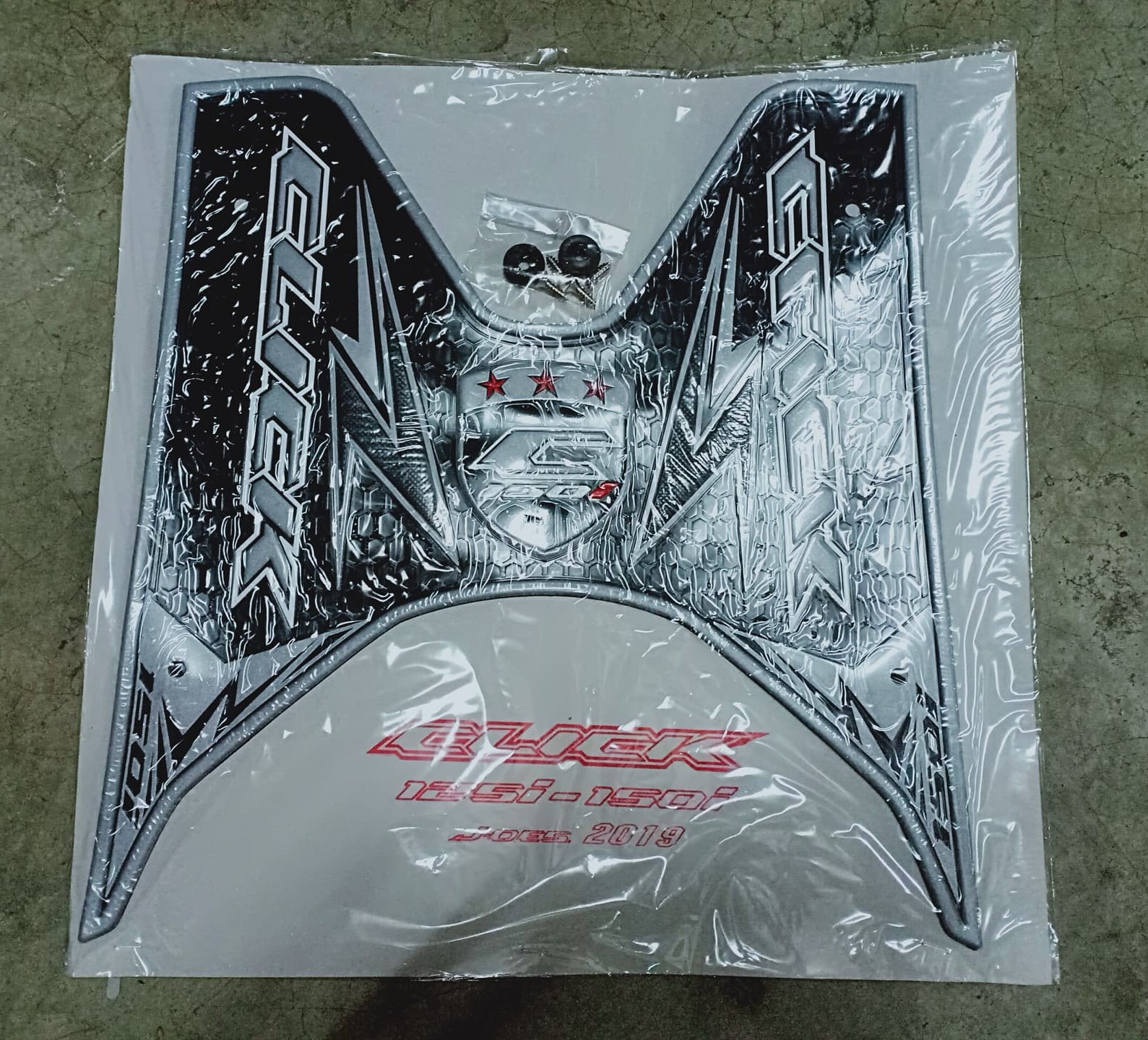 ยางปูพื้นมอเตอร์ไซด์ฮอนด้าคลิก 150 I C