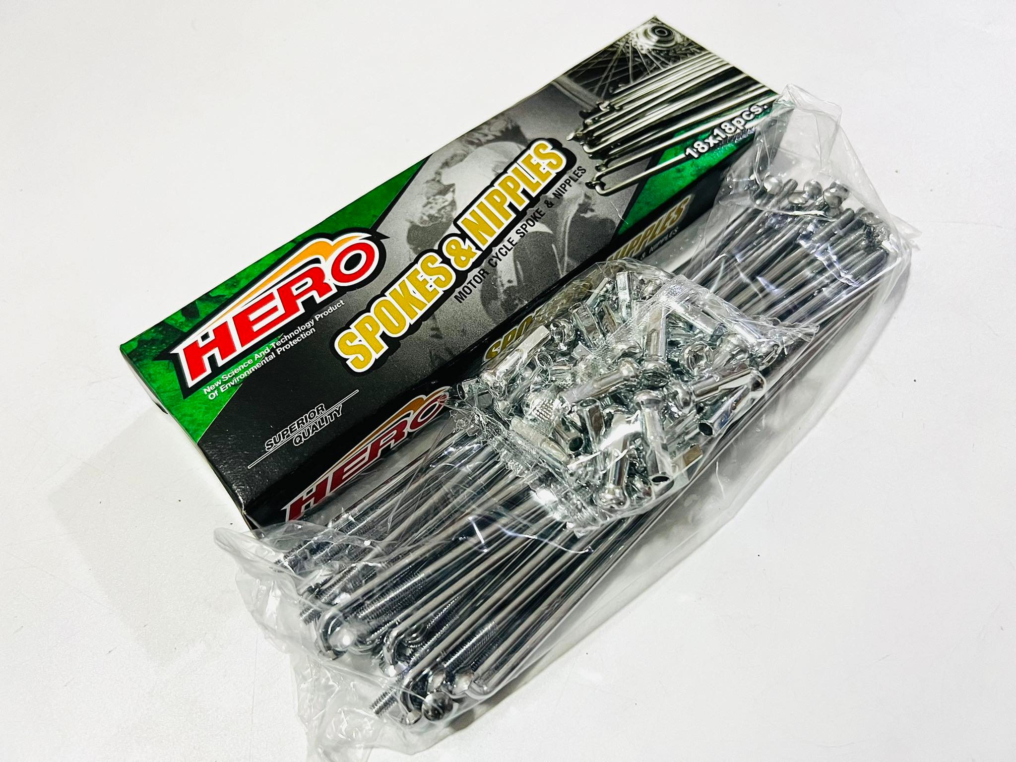 ซี่ลวด เบอร์9*184 (ชุบโครเมียม) บด.