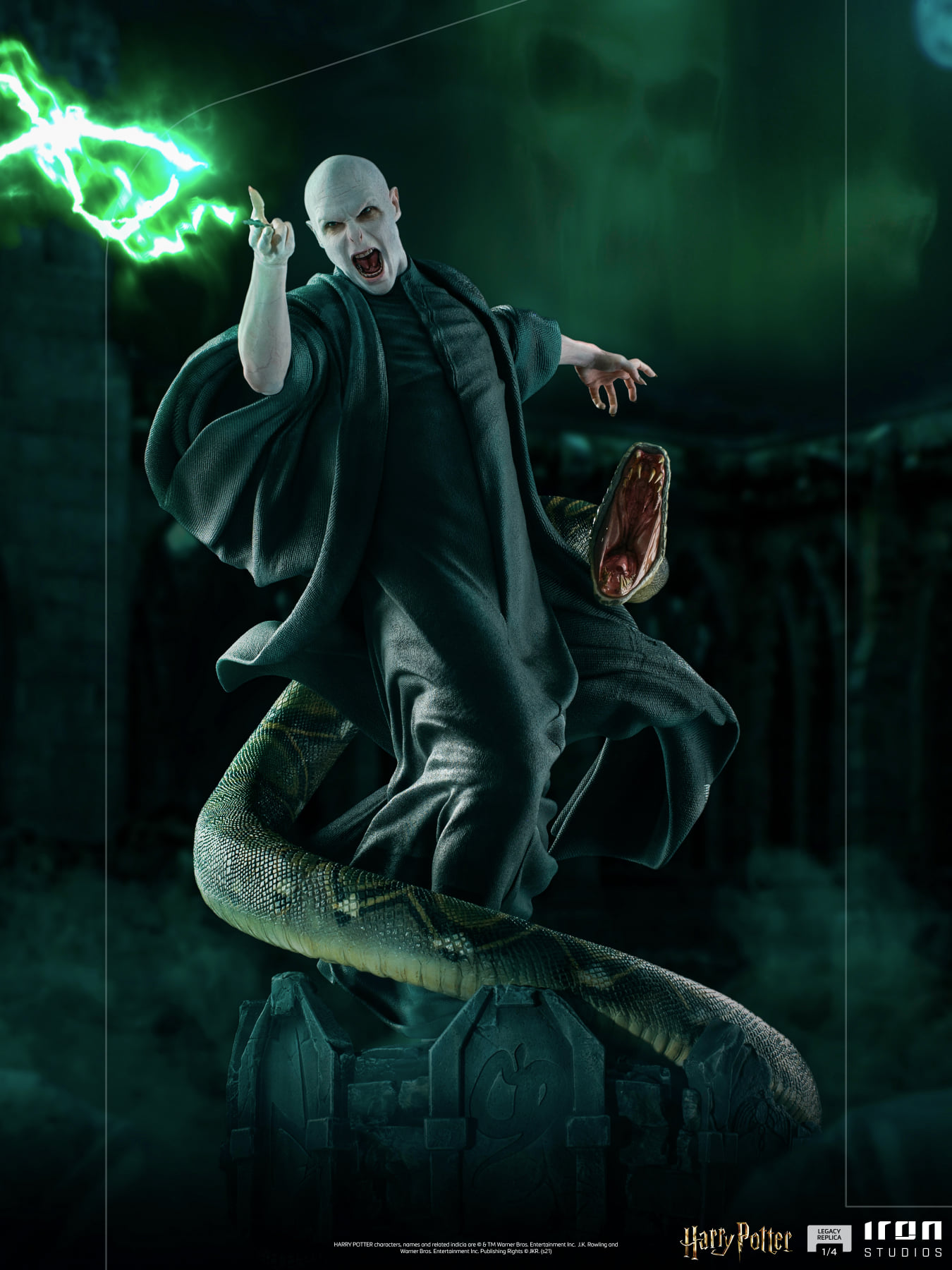 Iron Studios Legacy Replica 1/4 Harry Potter - Voldemort