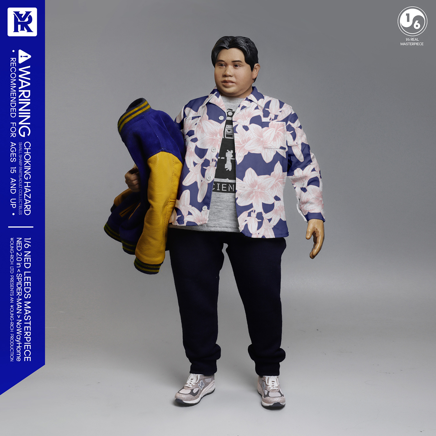 YoungRich Toys YR029F 1/6 Spider-Man: No Way Home - Fat High School Student Ned 2.0