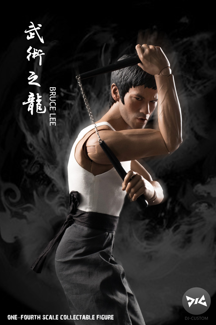 DJ-CUSTOM DJ-14002 1/4 Bruce Lee Kungfu suit (Raptors Edition)
