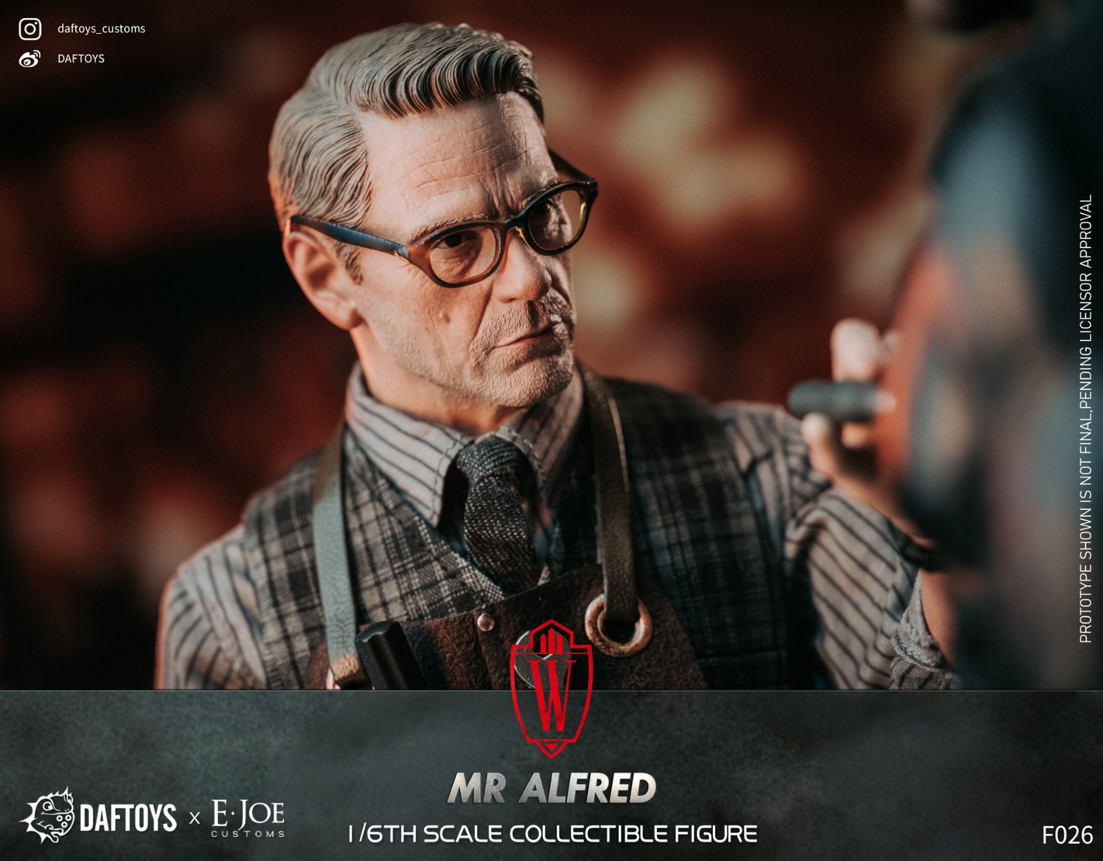 DAFTOYS x E.JOE CUSTOM F026 1/6 MR ALFRED