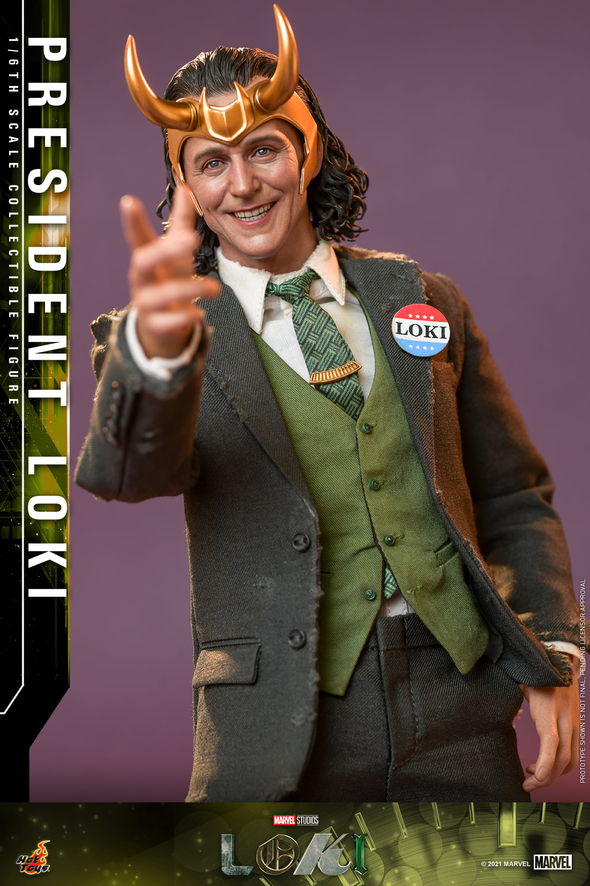 Hot Toys TMS066 1/6 Loki - President Loki
