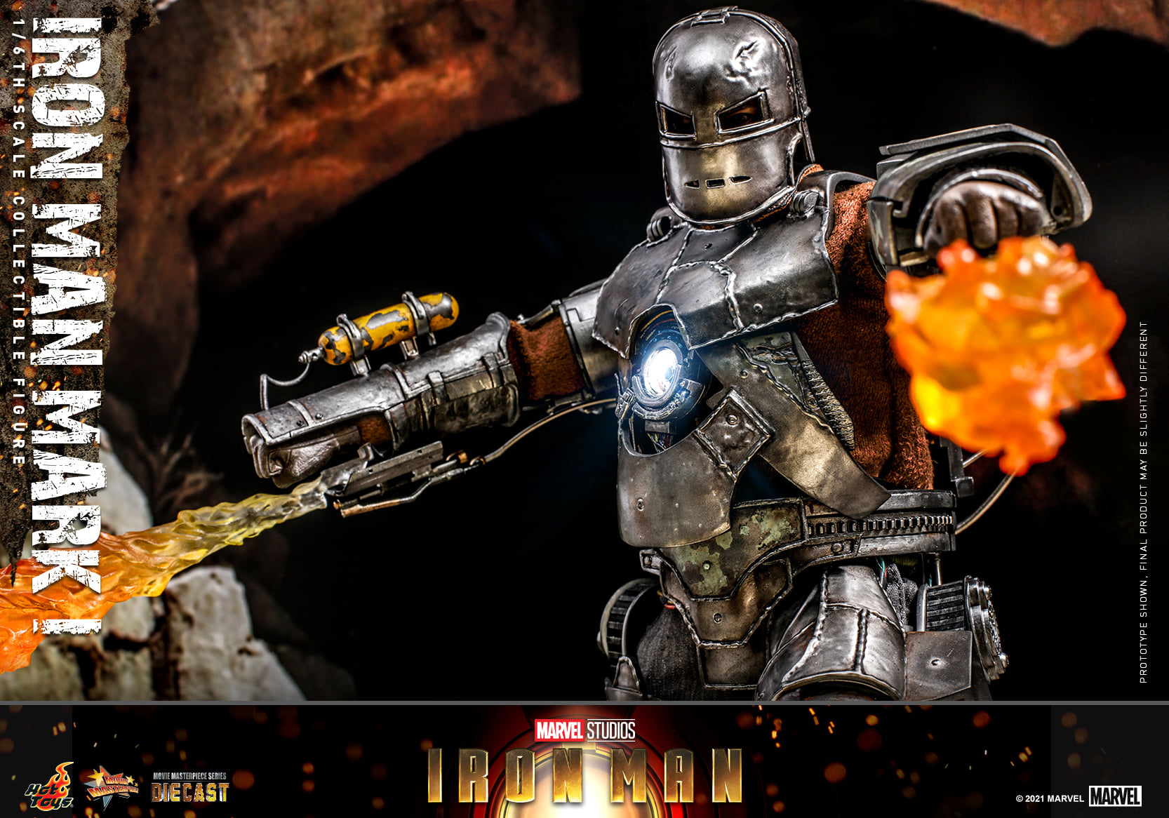 Hot Toys MMS605D40 1/6 Iron Man - Iron Man Mark I