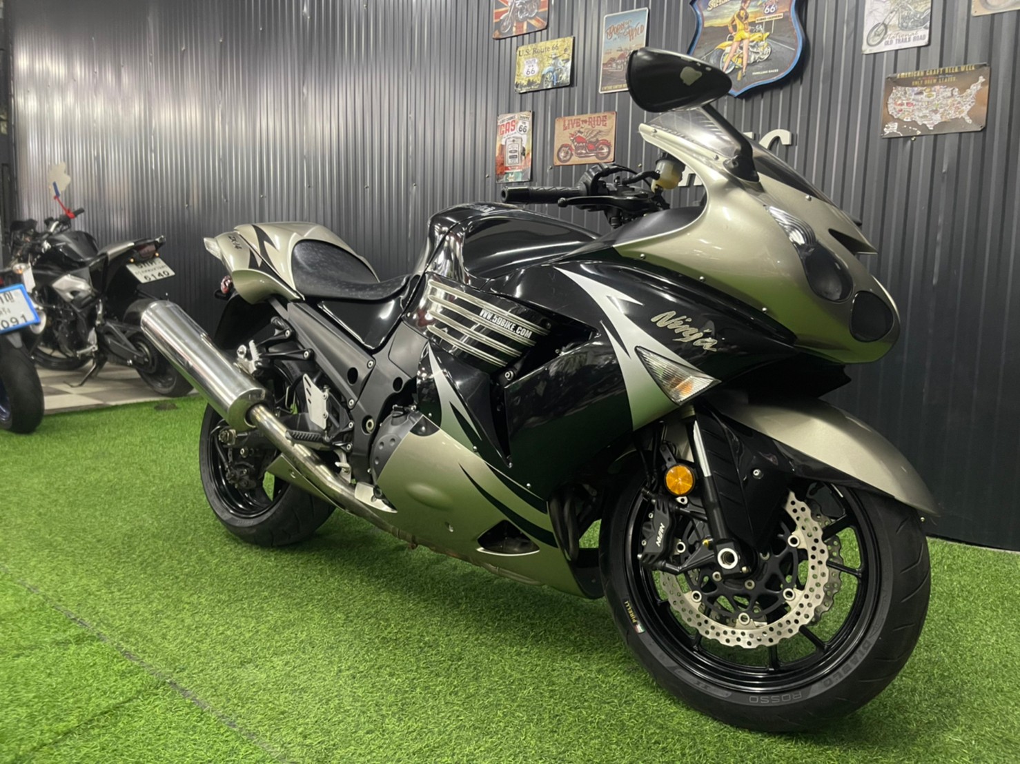 Kawasaki Ninja #Zx14 Spac.นอก ปี2011 โคตรสายจอด "ไมล์แท้9พัน+สีเดิมทุกชิ้น"