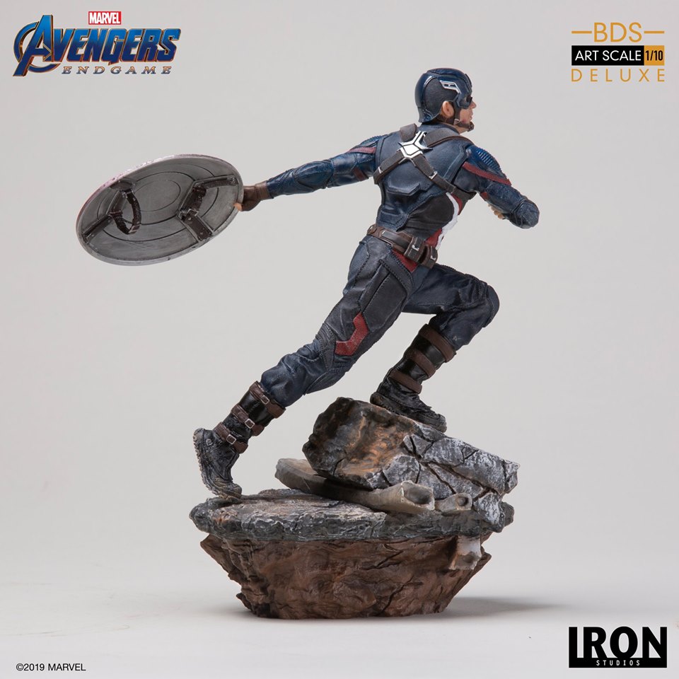 Iron Studios BDS Deluxe Art Scale 1/10 Avengers: Endgame - Captain America