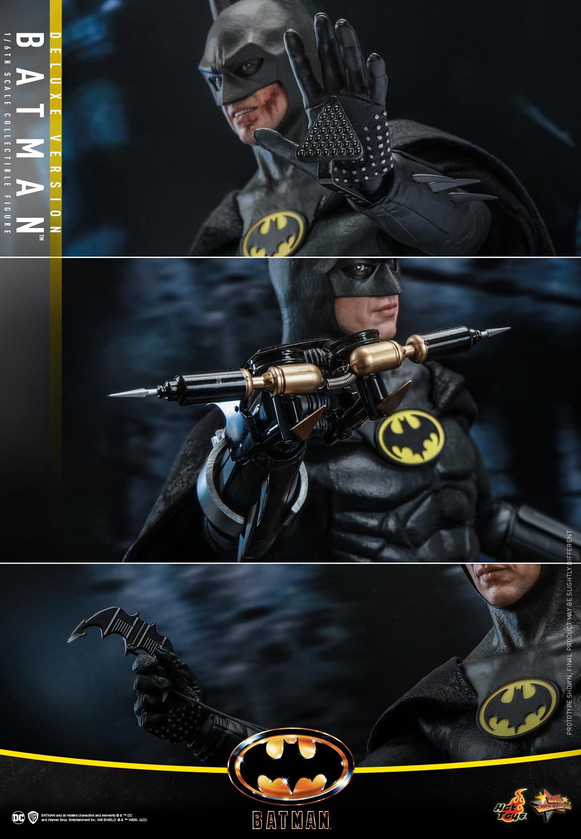 Hot Toys MMS693 1/6 Batman (1989) - Batman (Deluxe Version)