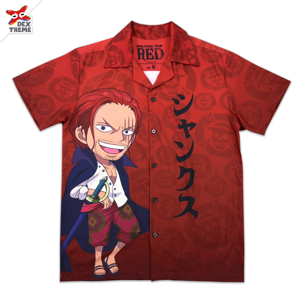 เสื้อฮาวายวันพีซ Hawaii shirt One Piece Shanks