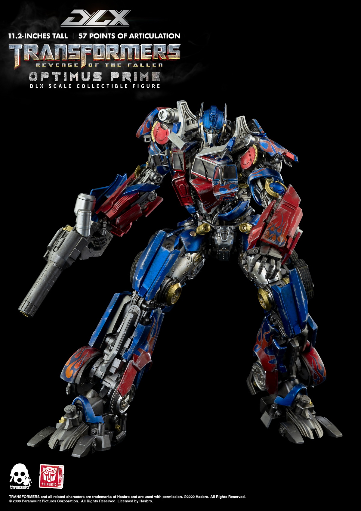 threezero 3Z0163 DLX Transformers: Revenge of the Fallen - Optimus Prime