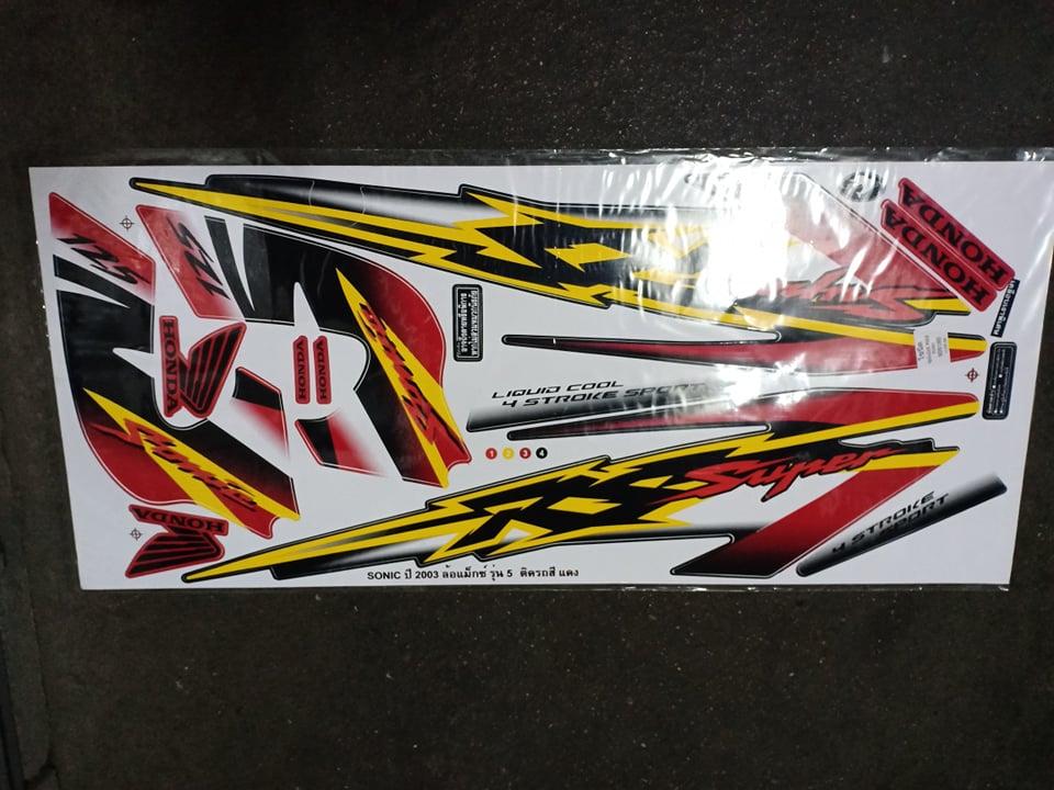 สติ๊กเกอร์ โซนิก ปี2003-2007