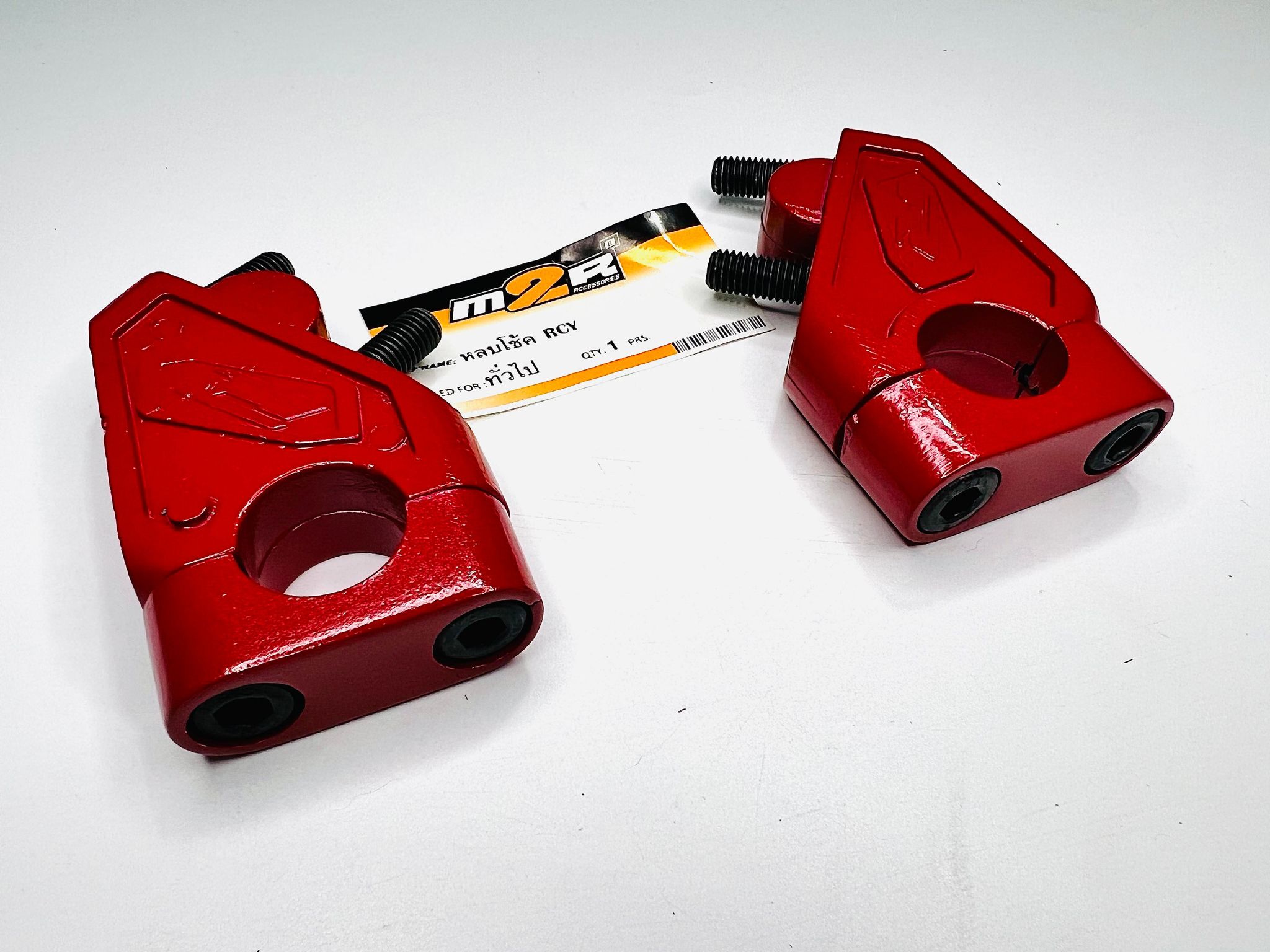 ตุ๊กตาแฮนด์หลบโช๊ค PCX125 MSX125 RXS RXK RXZ พ่นแดง L32-33