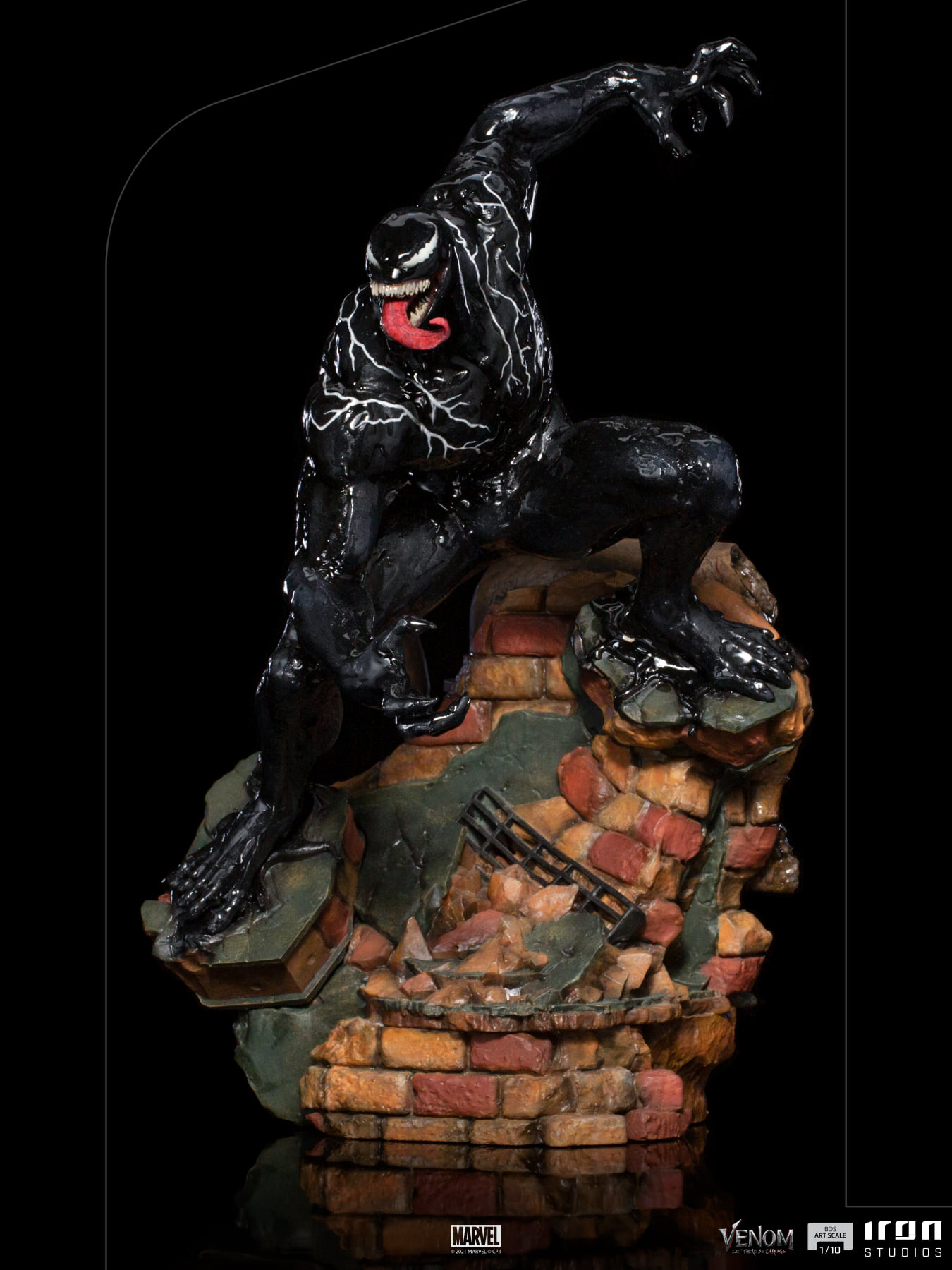 Iron Studios BDS Art Scale 1/10 Venom: Let There Be Carnage - Venom