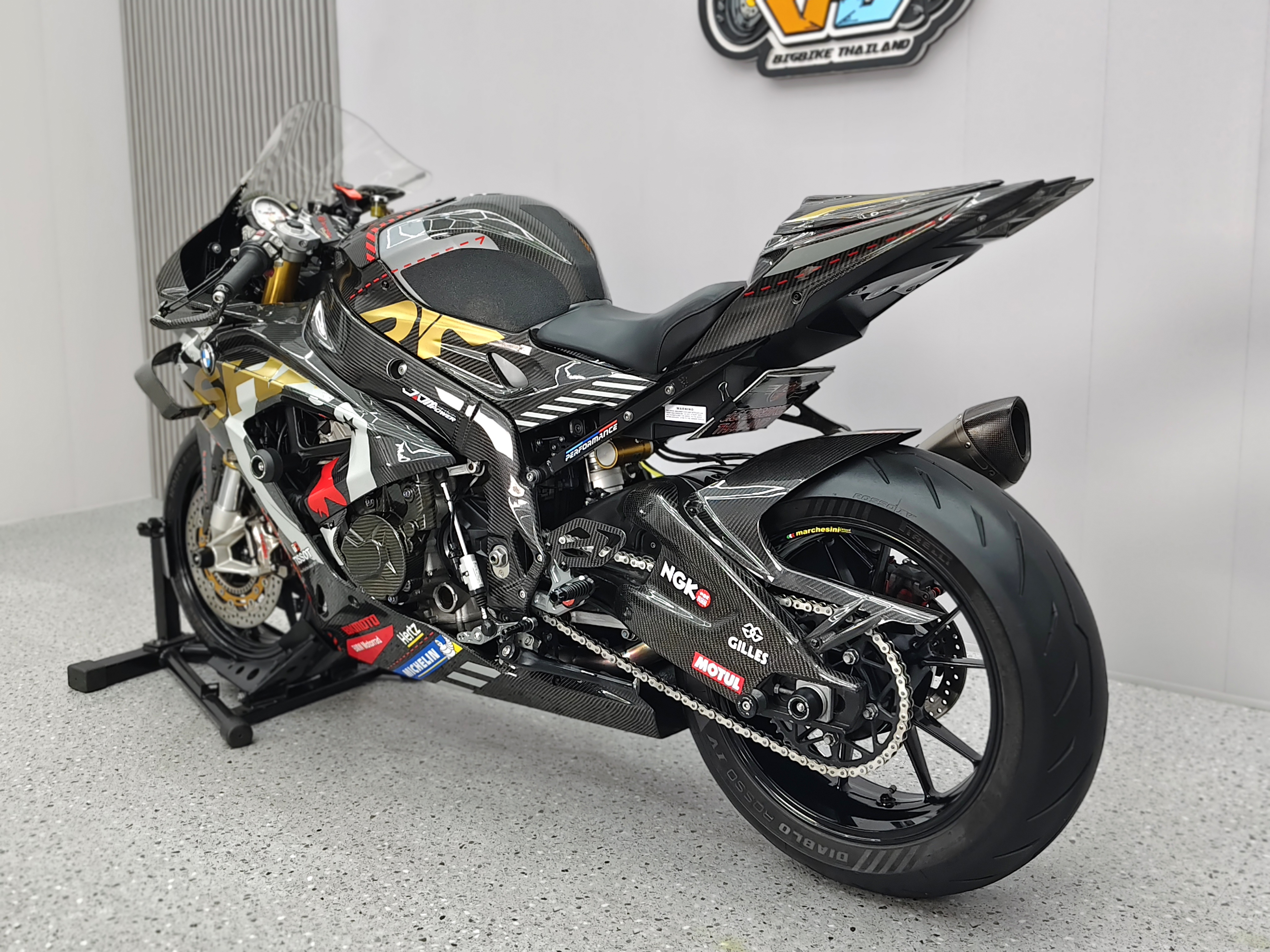 🦈 ฉลามบุก....ชุดแต่ง Full Carbon‼️ BMW S1000RR abs PRO กลางปี 2017 สุดจัดในย่านนี้ 💥 Serviceใหญ่แล้ว