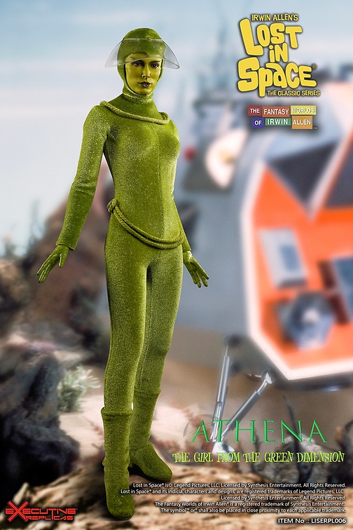 Executive Replicas LISERPL006 1/6 Lost in Space - Athena The Girl from the Green Dimension