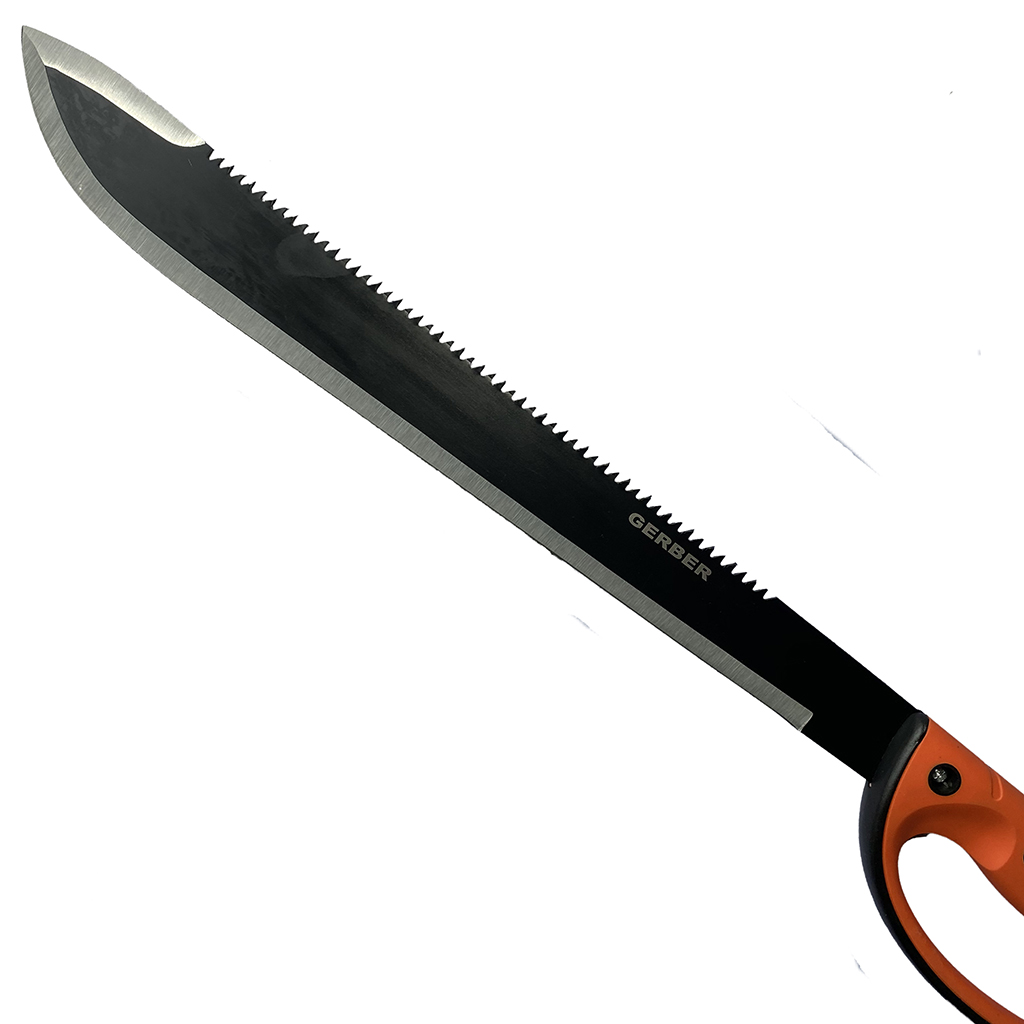 มีดมาเชเต้ มีดเดินป่า มีดใบตาย Machete ขนาด 24.4 นิ้ว (62 ซม.) พร้อมซองไนล่อนเก็บมีด