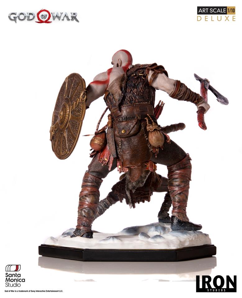 Iron Studios BDS Deluxe Art Scale 1/10 God of War 4 - Kratos and Atreus