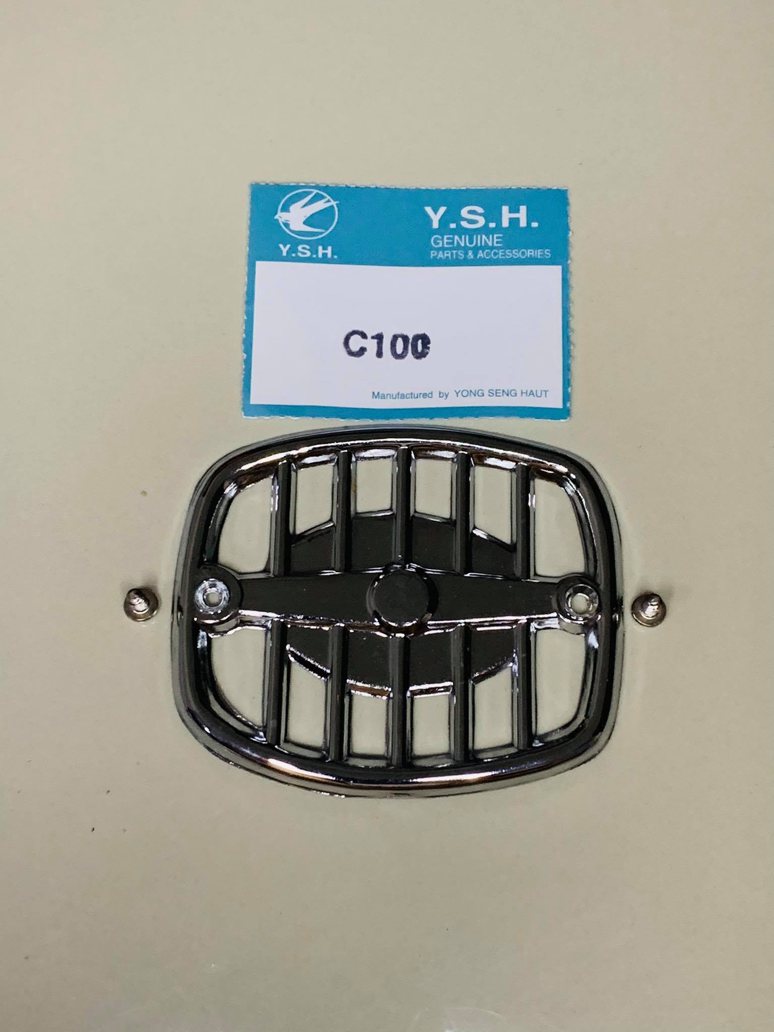 ปิดแตรc100 ปิดแตรซี100 พลาสติกชุบ