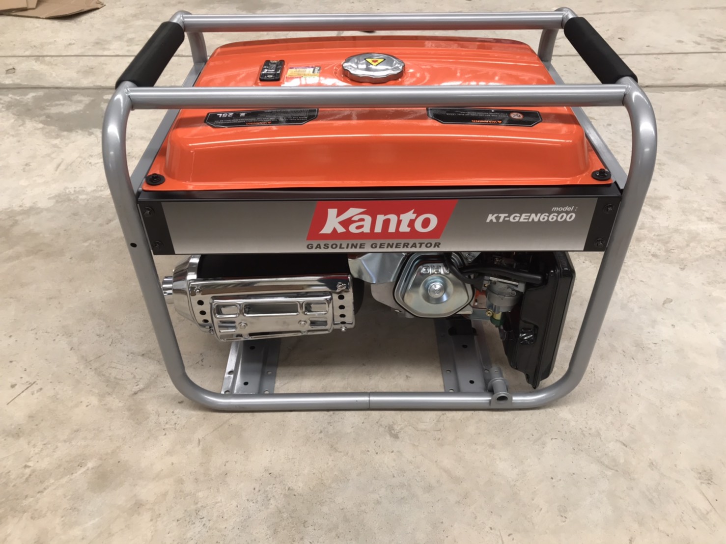 เครื่องปั่นไฟเบนซิน KT-GEN-6600 5,500W. KANTOกุญแจ