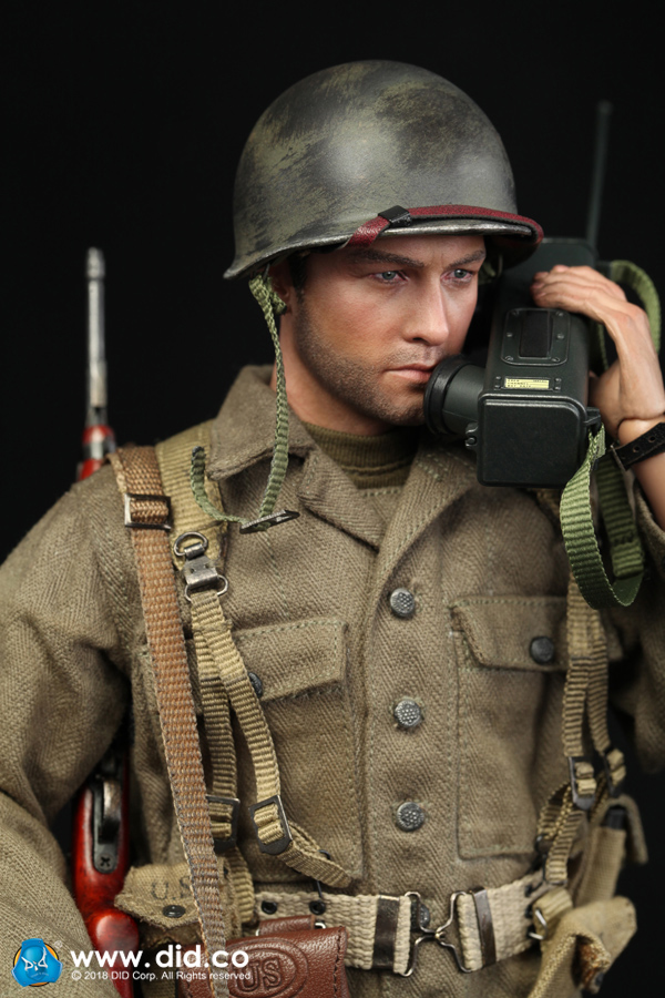 DID A80129 WWII US Army 77th Infantry Division - Captain Sam