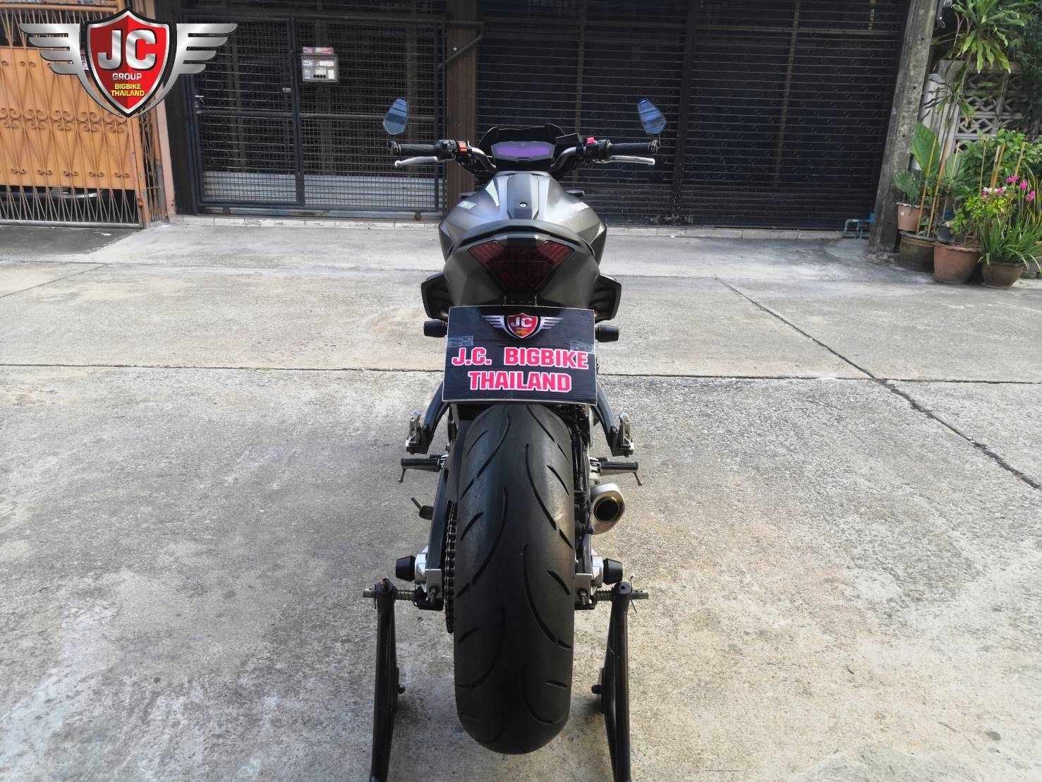 MT07รถปลายปี 2015 ของแต่งพอกรุ๊บกริ๊บ