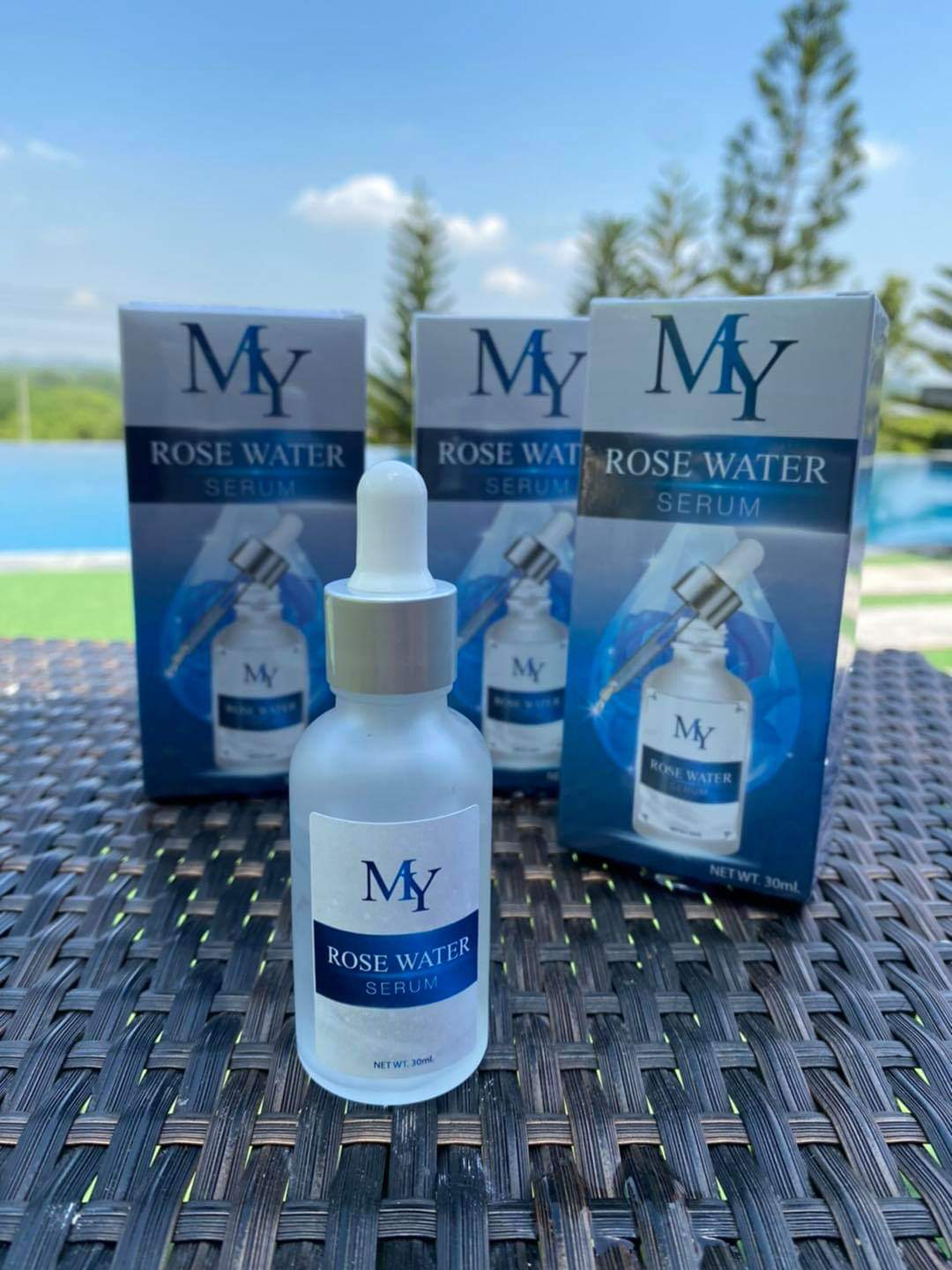 my rose serum เซรั่มสกัดจากน้ำดอกกุหลาบ และสารสกัดจากธรรมชาติ เซรั่มกุหลาบ