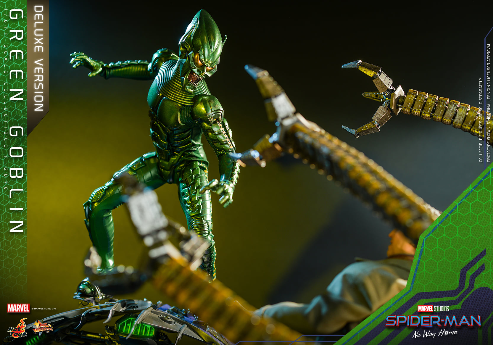 Hot Toys MMS631 1/6 Spider-Man: No Way Home - Green Goblin (Deluxe Version)