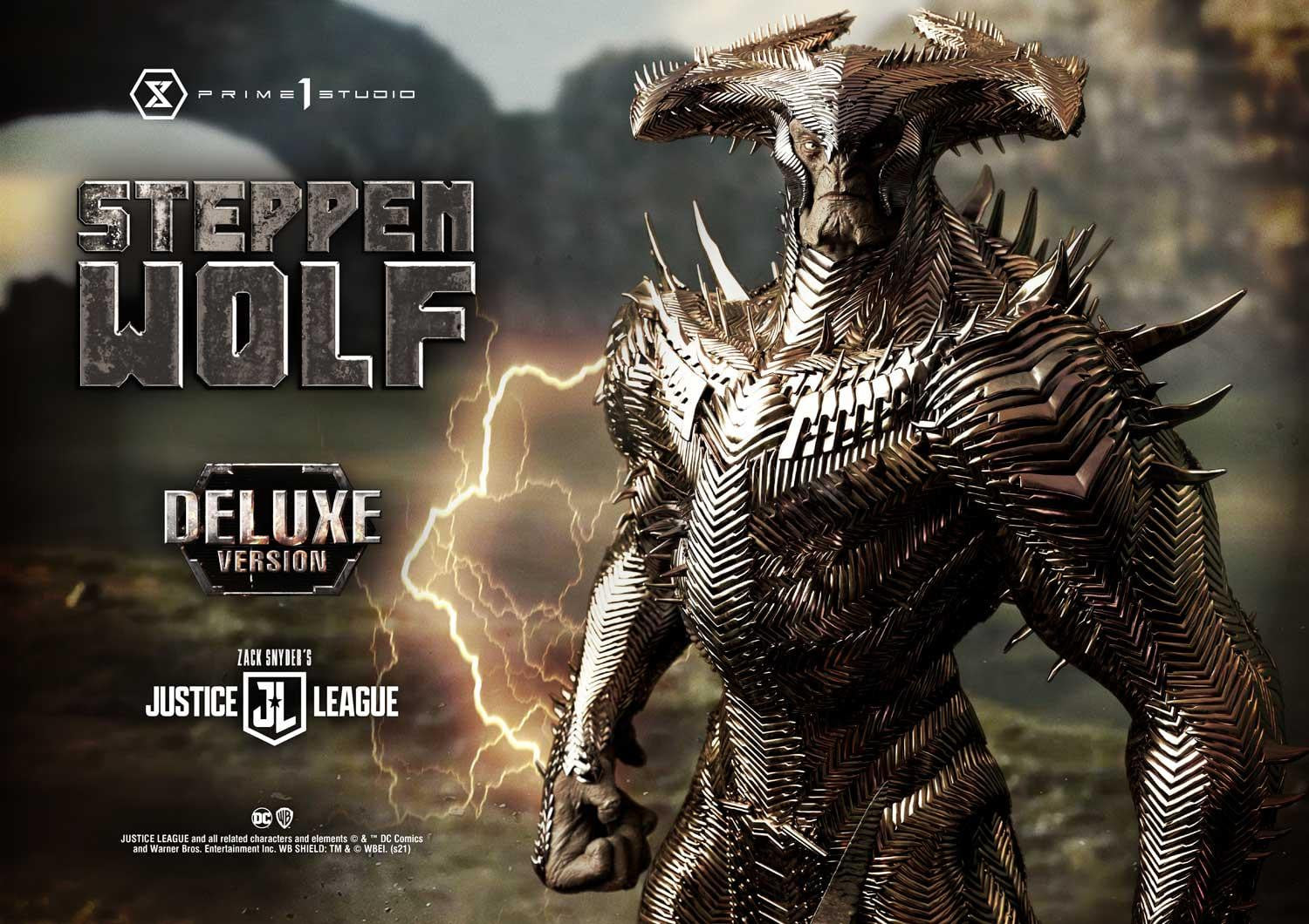 Prime 1 Studio MMJL-09DXS 1/3 Zack Snyder's Justice League - Steppenwolf (Deluxe Bonus Part)