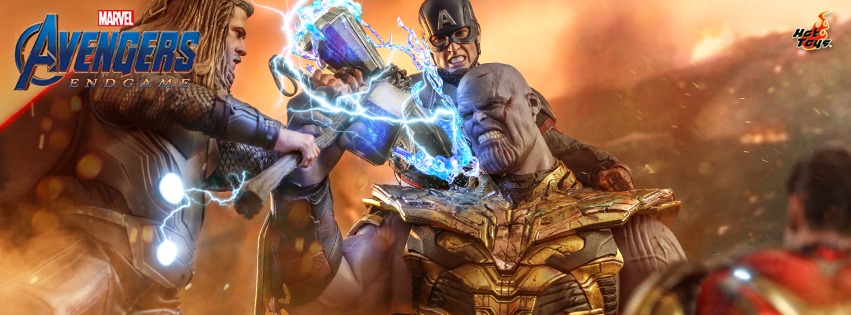 Hot Toys MMS564 Avengers: Endgame - Thanos (Battle Damaged Version)