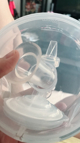 MAYMOM (เมย์มัม) ตัวสอดลดขนาด (1คู่) 24mm. สำหรับกรวย handfree เท่านั้น