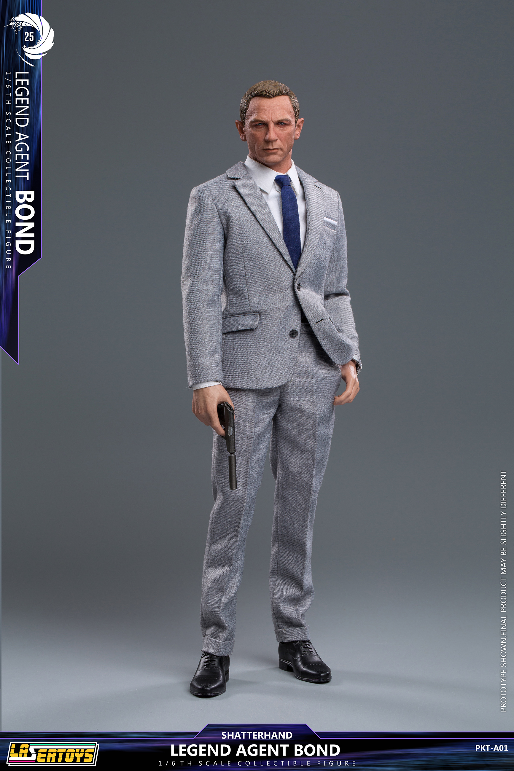 *ยกเลิกการผลิต LAZERTOYS LZT-001 1/6 Legend Agent Bond