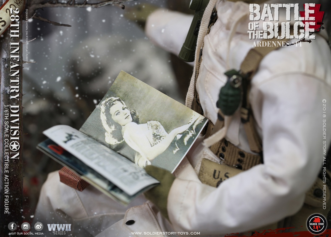 Soldier Story SS-111 WWII Series 28th Infantry Division 1/6 Battle of the Bulge - Ardennes '44